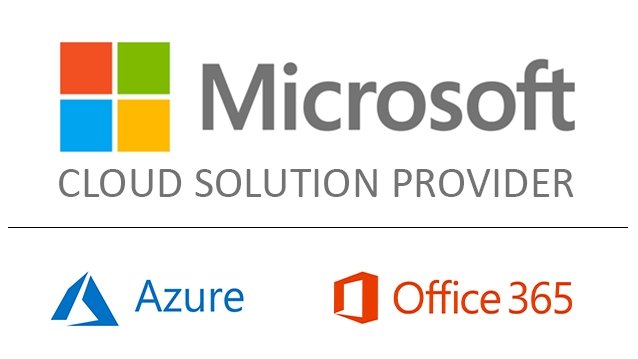 Microsoft Azure and Office logo for cloud solutions provider badge.